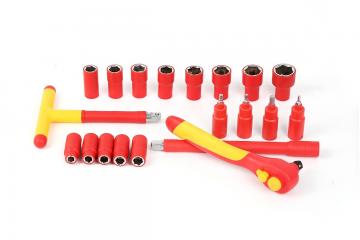 20pcs VDE Insulated Tool Set | 1/2In Sockets & Wrench